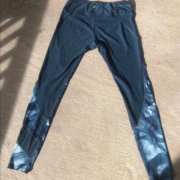 Apana athleisure teal yoga pants - Picture 4 of 6